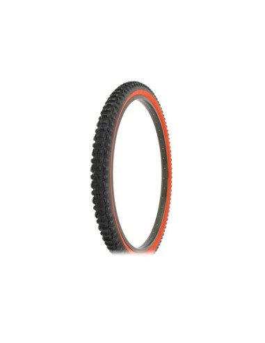Tire 26 x 2.10 Black/Red Side Wall HF-107.
